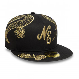 Gorra 59Fifty New Era Year Of the Snake Black