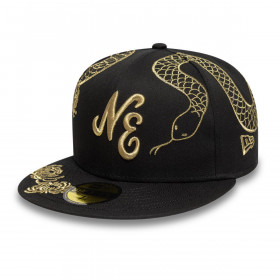 Gorra 59Fifty New Era Year Of the Snake Black