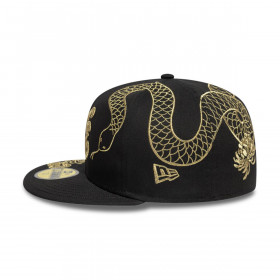 Gorra 59Fifty New Era Year Of the Snake Black