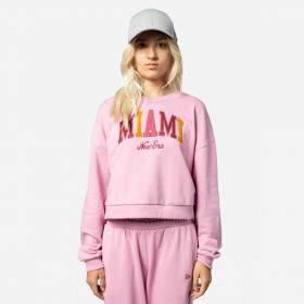 Polerón New Era Miami City Pastel Pink Woman