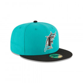 Gorra Miami Marlins MLB 59Fifty Wool Turquoise New Era