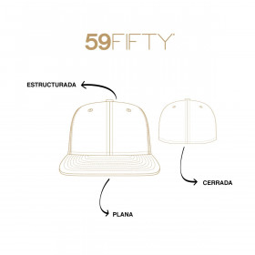 Gorra 59fifty MLB San Francisco Giants Basic Assorted Red