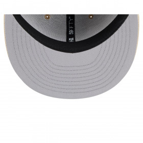 Gorra 59Fifty Oakland Athletics MLB Hand Stitched Beige