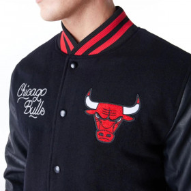 Chaquetas Chicago Bulls NBA Wordmark Black