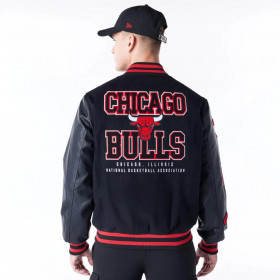 Chaquetas Chicago Bulls NBA Wordmark Black