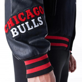 Chaquetas Chicago Bulls NBA Wordmark Black