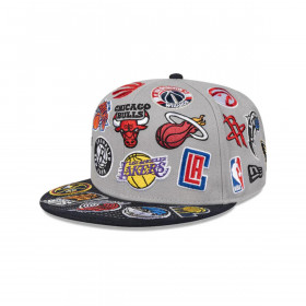 Gorra 9Fifty NBA All Over NBA All Over Grey