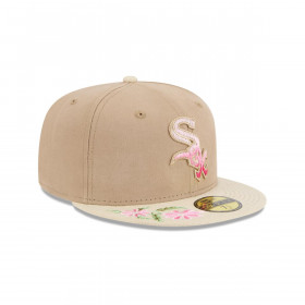 Gorra 59Fifty Chicago White Sox MLB Hand Stitched Beige