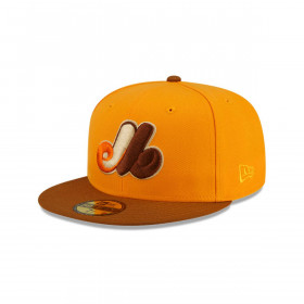 Gorra 59Fifty Montreal Expos MLB Drop Gold