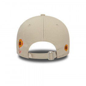 Gorra Atlanta Braves MLB 9Forty Flower Graphic Light Beige New Era